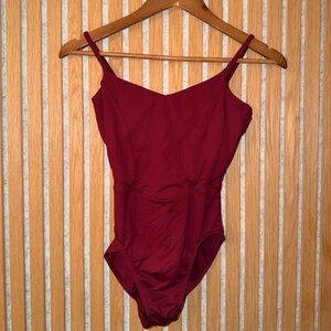 Burgundy Ballet Leotard